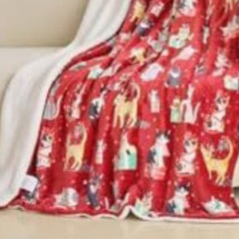 Plaid de Noël Douillet