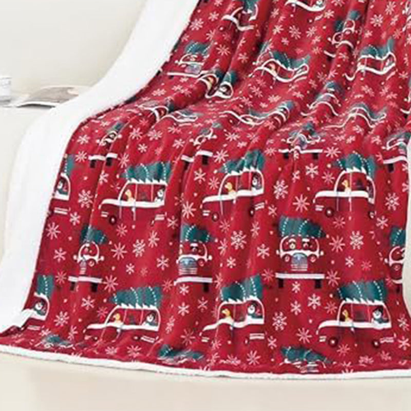 Plaid de Noël Douillet