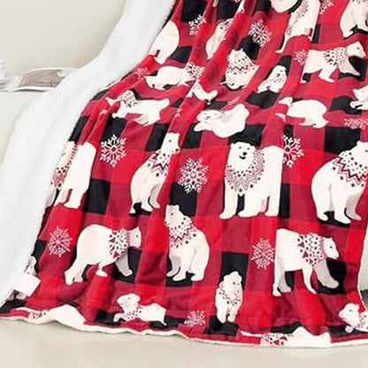 Plaid de Noël Douillet