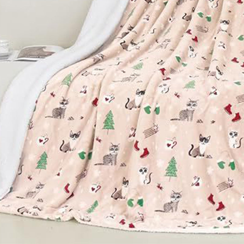 Plaid de Noël Douillet