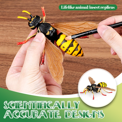 Jouets à assembler pour enfants sur le thème des insectes et des animaux