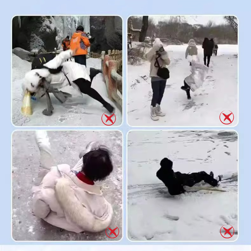 Crampons universels à 5 dents pour chaussures et bottes