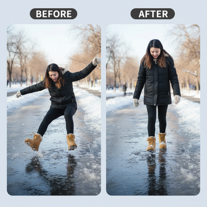 Crampons universels à 5 dents pour chaussures et bottes