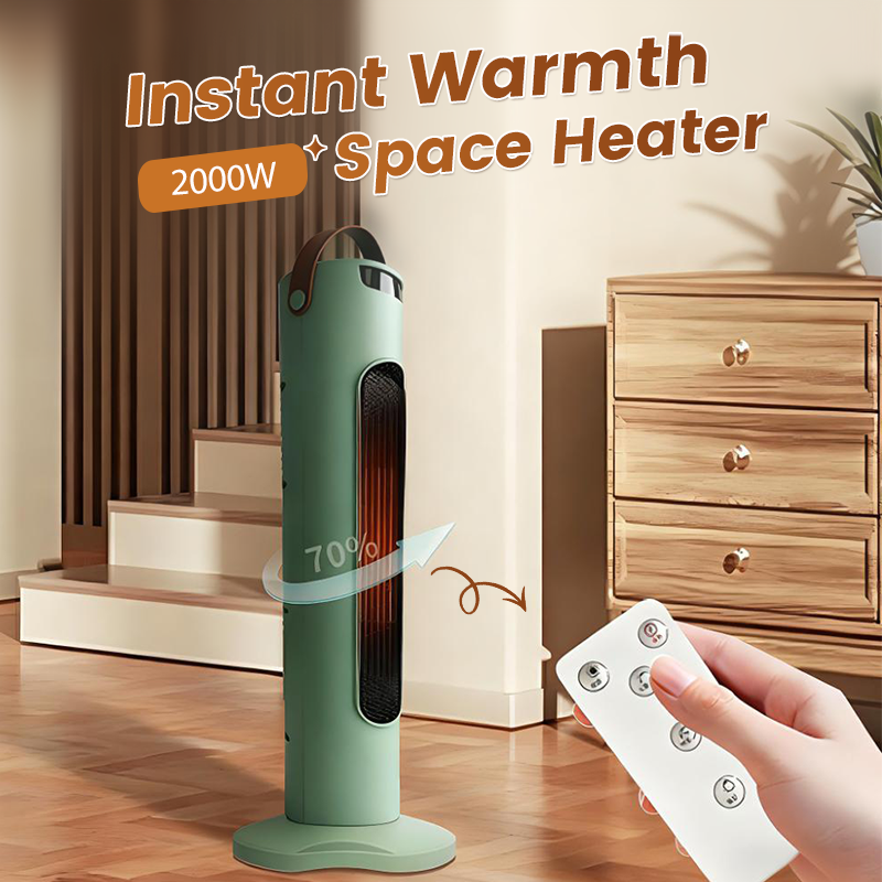 🔥 50% DE RÉDUCTION & Livraison Gratuite 🚀 Chauffage d'Appoint 2000W - Chaleur Instantanée - La Défense Ultime Contre l'Hiver ! ❄️
