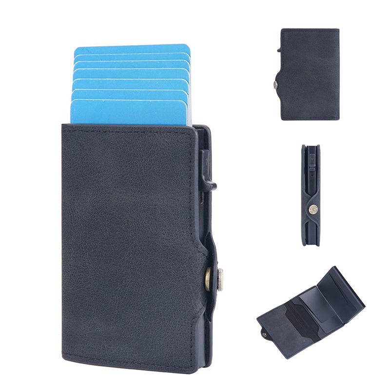 💼Achetez plus, obtenez plus gratuitement – 😎Portefeuille Homme en Cuir PU avec Fermeture Magnétique & Protection RFID ! 🔒
