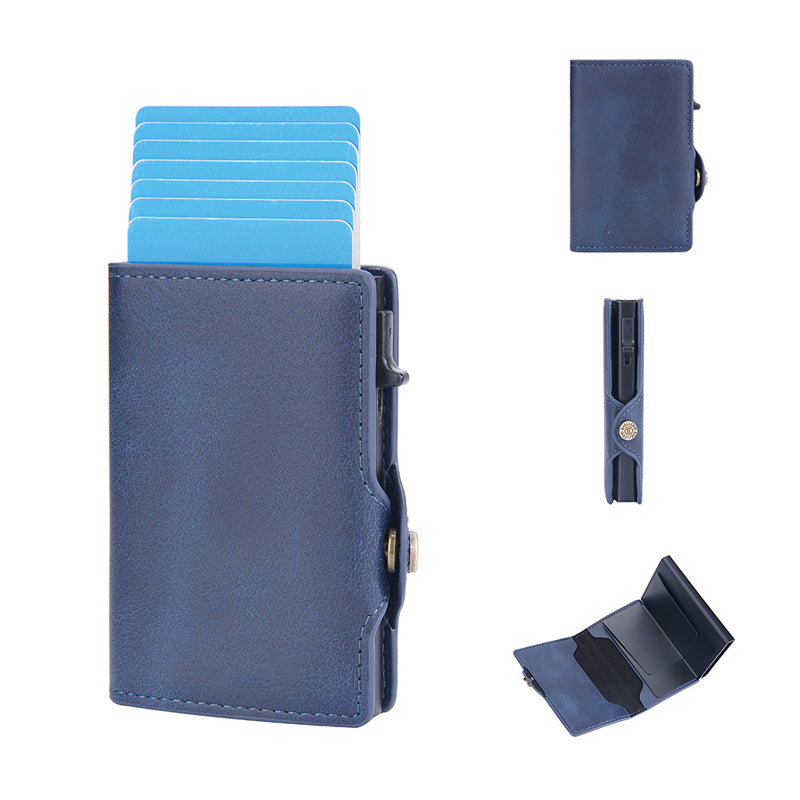 💼Achetez plus, obtenez plus gratuitement – 😎Portefeuille Homme en Cuir PU avec Fermeture Magnétique & Protection RFID ! 🔒