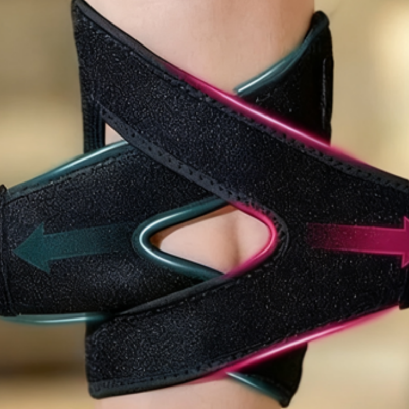 Genouillère de soutien chauffante réglable