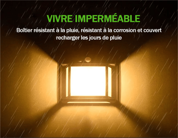 🔥VENTE LIMITÉE 50 % DE RÉDUCTION🔥Applique murale solaire à détecteur de mouvement en tungstène