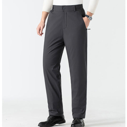 Pantalon thermique confortable pour homme avec genouillères en graphène