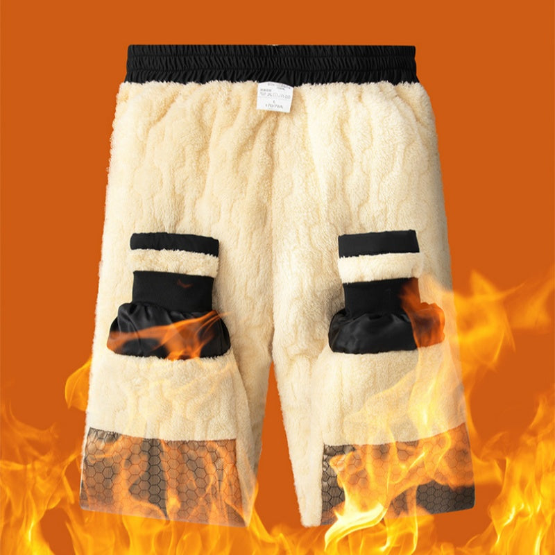 Pantalon thermique confortable pour homme avec genouillères en graphène