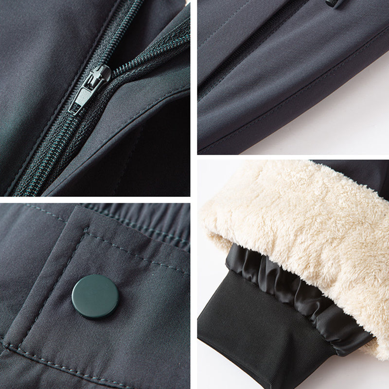 Pantalon thermique confortable pour homme avec genouillères en graphène