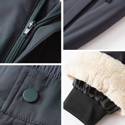 Pantalon thermique confortable pour homme avec genouillères en graphène