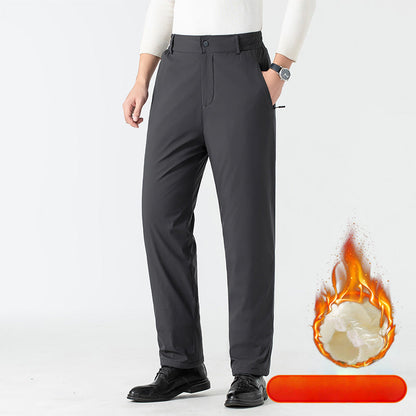 Pantalon thermique confortable pour homme avec genouillères en graphène