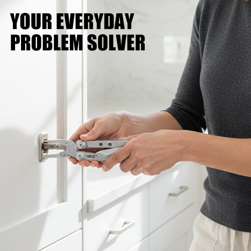 Pince multifonction pliable 12 en 1 en acier inoxydable