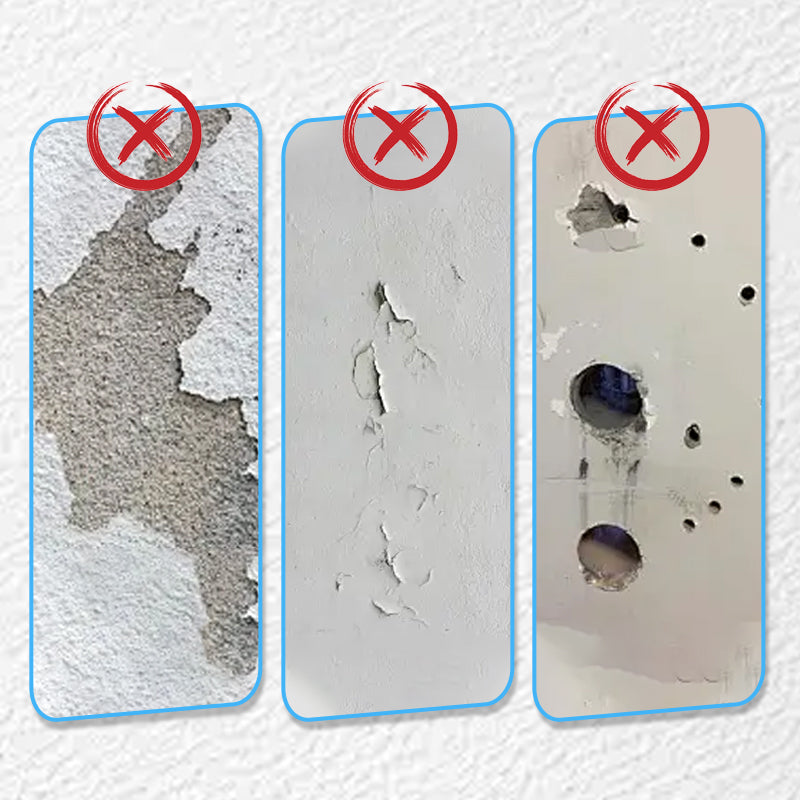 Pâte de réparation murale pour fissures, trous et interstices