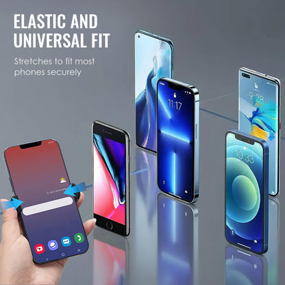 📱 Support 3 Doigts Double Anneau – Stabilité maximale, style minimal !✨🤏