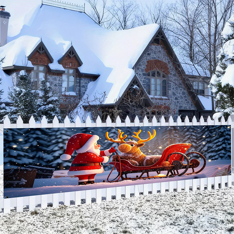 🎁 Cadeaux Priviléges de Noël🎄Panneau 'Joyeux Noël' pour Extérieur -61% ! ✨