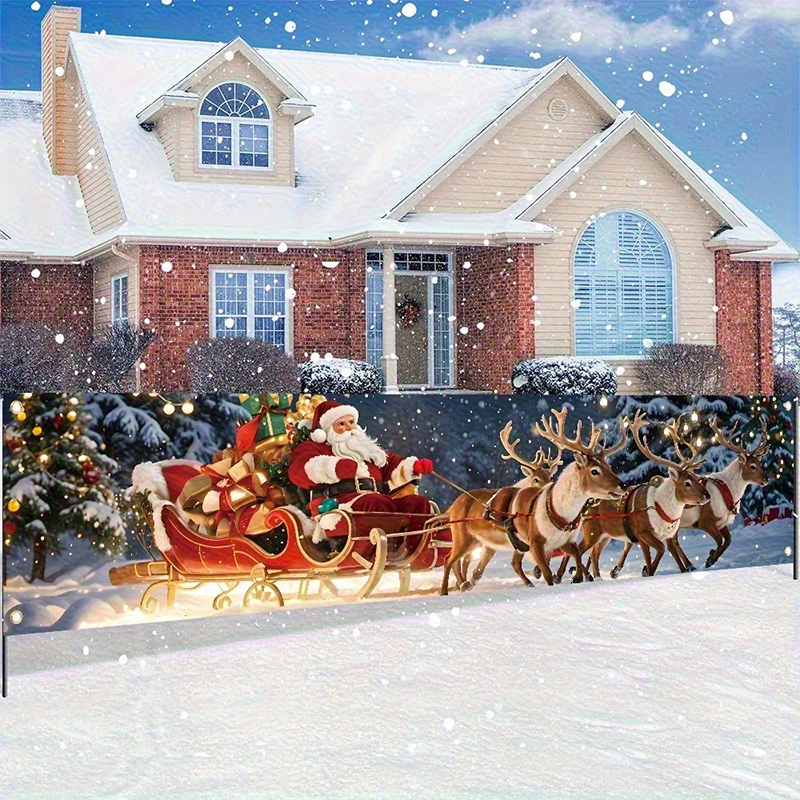 🎁 Cadeaux Priviléges de Noël🎄Panneau 'Joyeux Noël' pour Extérieur -61% ! ✨