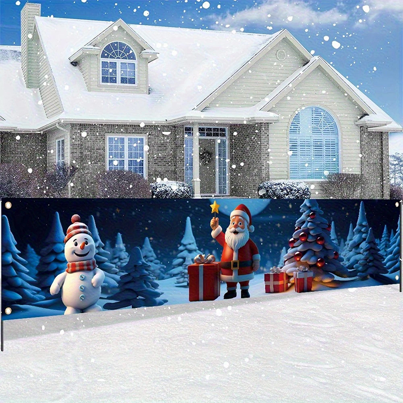 🎁 Cadeaux Priviléges de Noël🎄Panneau 'Joyeux Noël' pour Extérieur -61% ! ✨