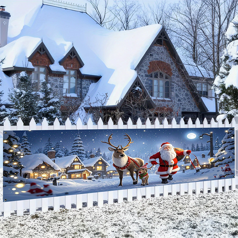 🎁 Cadeaux Priviléges de Noël🎄Panneau 'Joyeux Noël' pour Extérieur -61% ! ✨