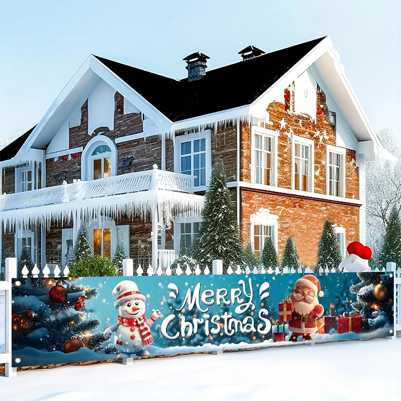 🎁 Cadeaux Priviléges de Noël🎄Panneau 'Joyeux Noël' pour Extérieur -61% ! ✨