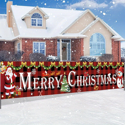 🎁 Cadeaux Priviléges de Noël🎄Panneau 'Joyeux Noël' pour Extérieur -61% ! ✨