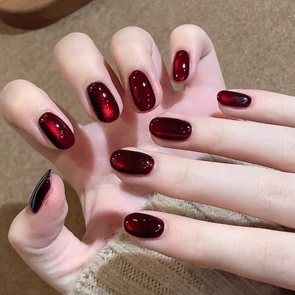 ✨ 44 % de réduction ! Vernis à ongles gel brillant effet œil de chat – Finition magnétique, longue tenue & éclat multidimensionnel 🌟💅