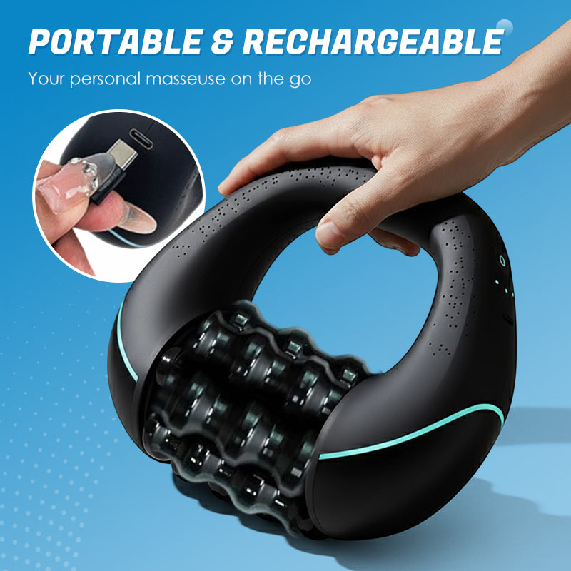 📢📢 -50 % !!! ⏰ Rouleau de massage électrique portable
