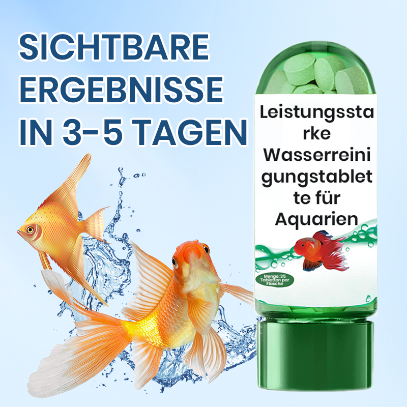 【📍Série pour Aquarium📍】Comprimé Puissant de Purification de l'Eau pour Aquarium