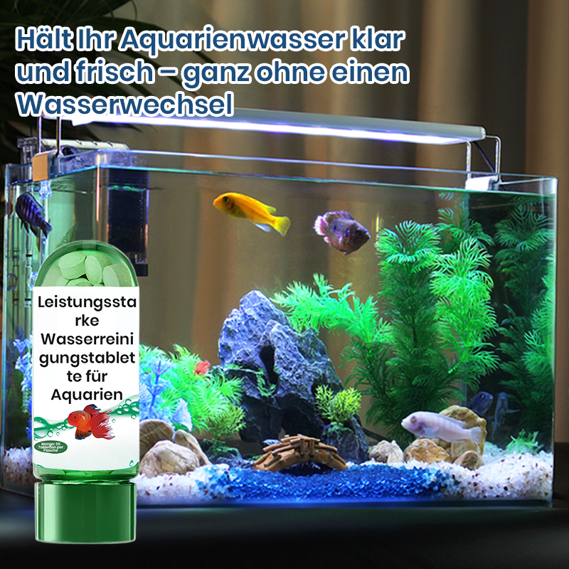 【📍Série pour Aquarium📍】Comprimé Puissant de Purification de l'Eau pour Aquarium