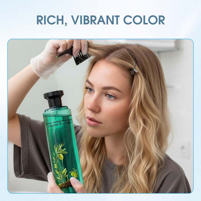 🌿Teinture Capillaire Botanique aux Huiles Essentielles – Couleur Longue Durée, Sans Irritation & Nourrissante 🌿