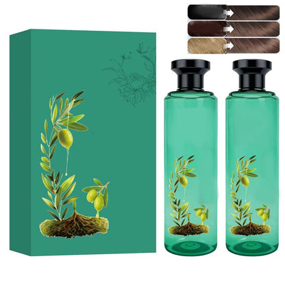 🌿Teinture Capillaire Botanique aux Huiles Essentielles – Couleur Longue Durée, Sans Irritation & Nourrissante 🌿