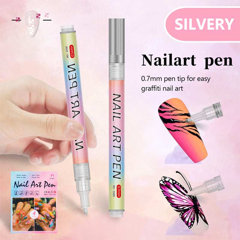 🎄 Promotion Exceptionnelle de Noël🎁Kit de 12 Stylos Professionnels pour Nail Art