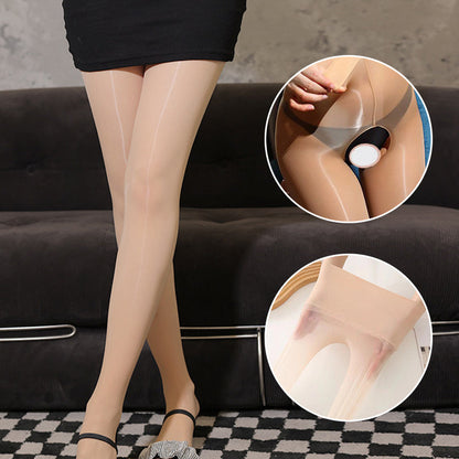 🎅🔥Collants transparents taille haute pour femmes