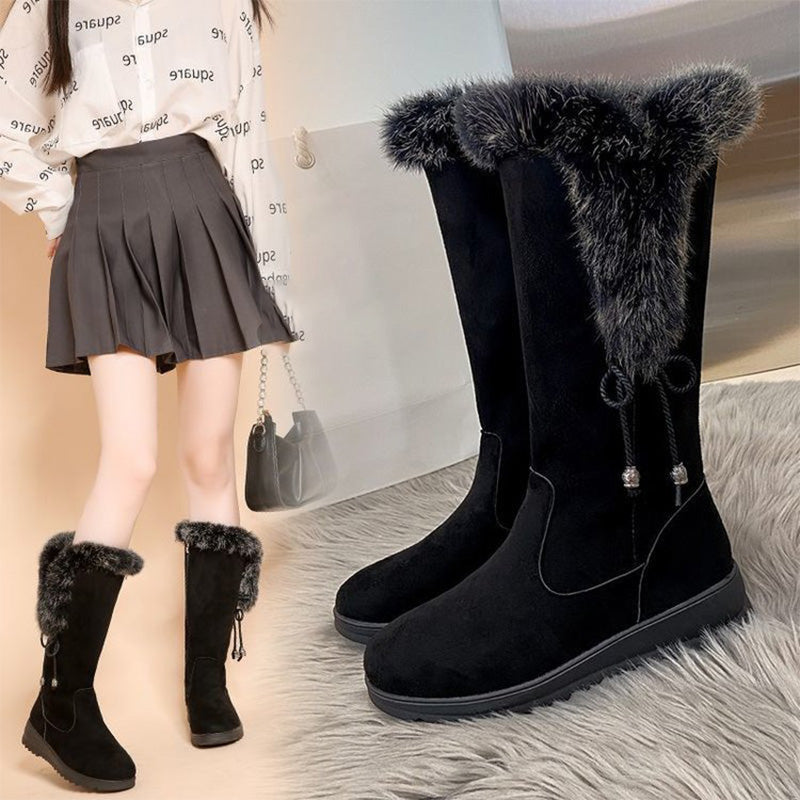 ✨ Bottes pour femmes chaudes, antidérapantes et résistantes❄️