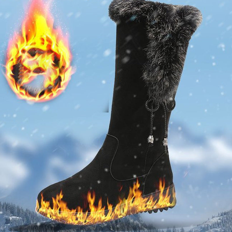 ✨ Bottes pour femmes chaudes, antidérapantes et résistantes❄️