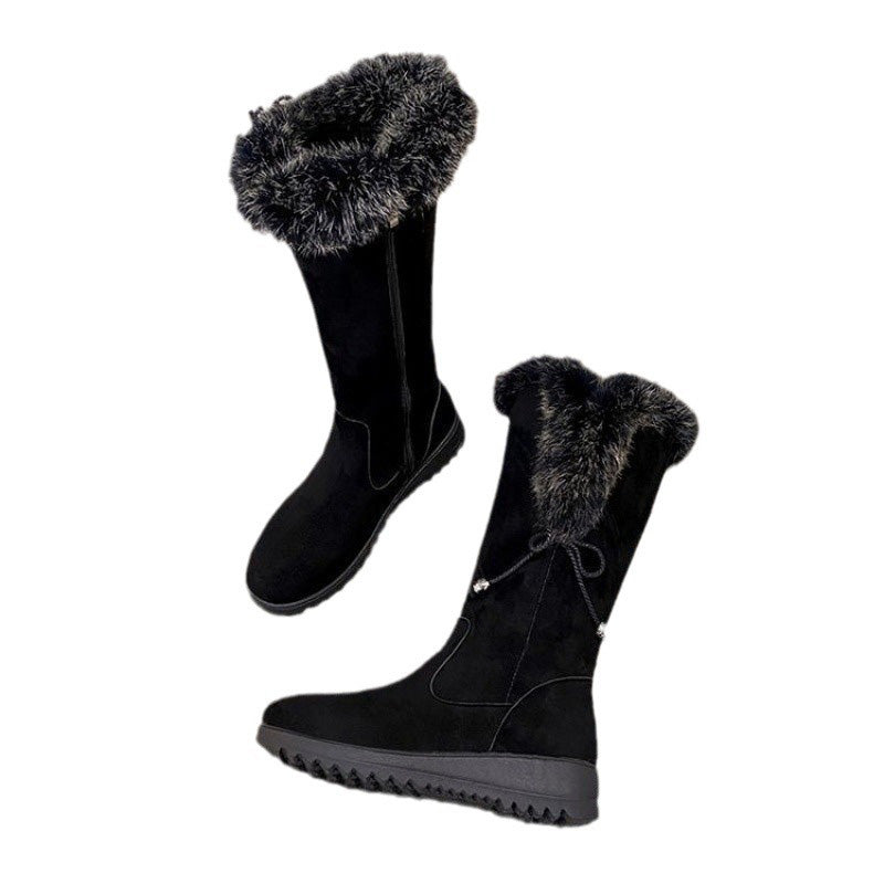 ✨ Bottes pour femmes chaudes, antidérapantes et résistantes❄️