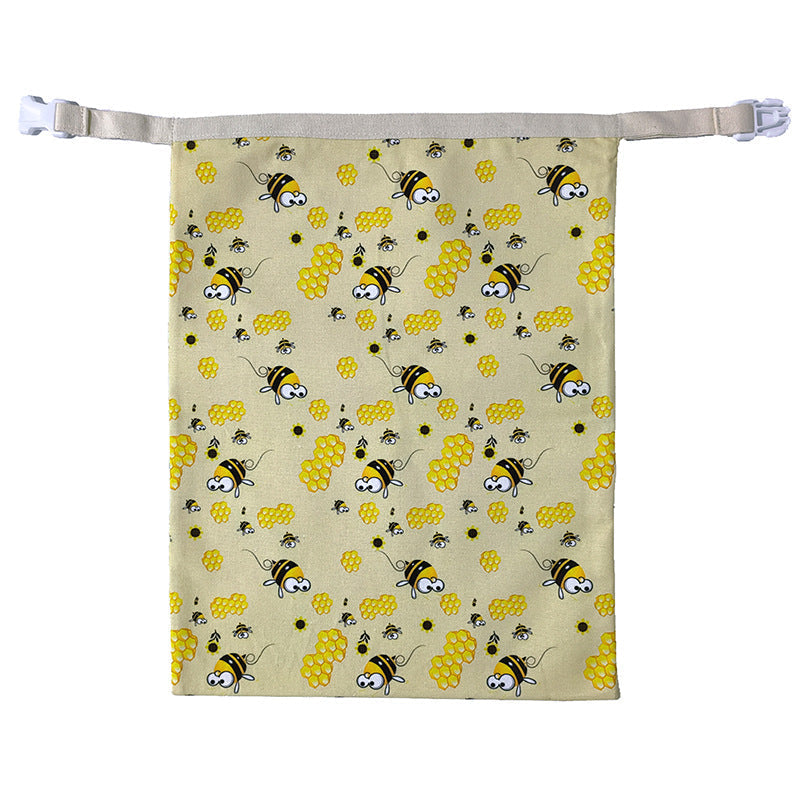 Sac à Pain en Cire d'Abeille Réutilisable pour Pain au Levain Fait Maison