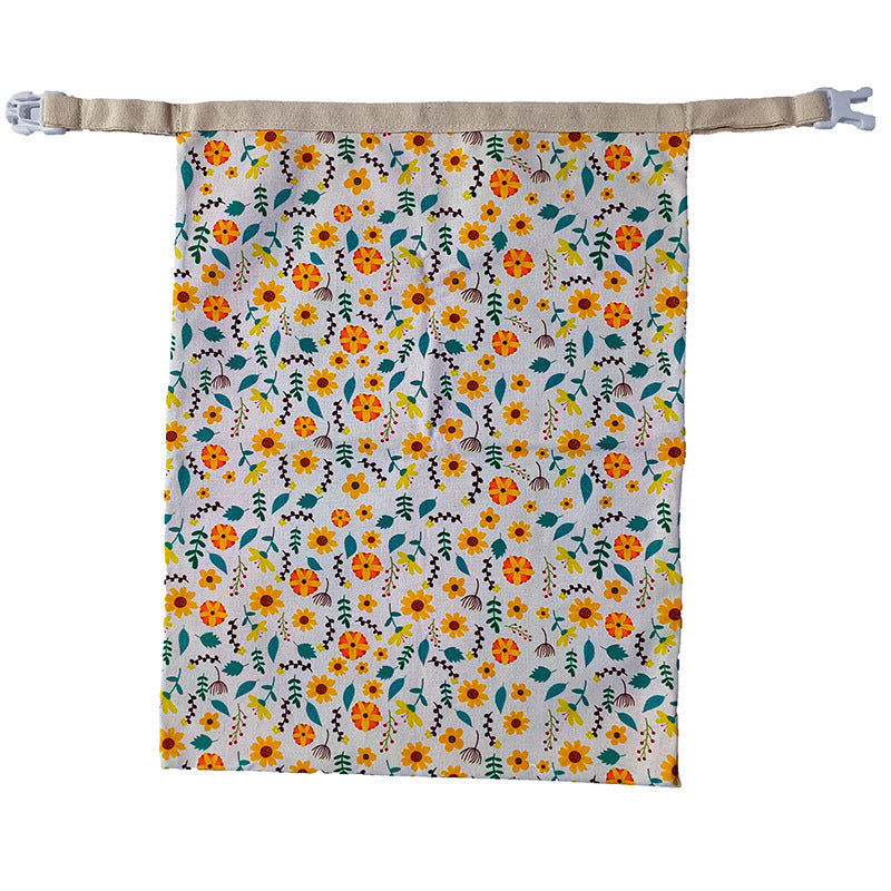 Sac à Pain en Cire d'Abeille Réutilisable pour Pain au Levain Fait Maison