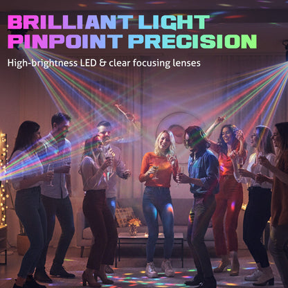🎄 Promotion Spéciale Noël -49％ ！Multi-Beam LED Atmosphere Light - La Magie Lumineuse à 360° ! 🌟✨