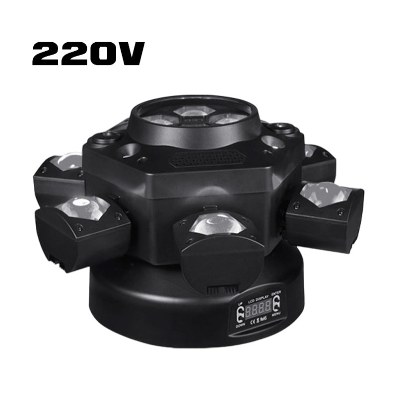 🎄 Promotion Spéciale Noël -49％ ！Multi-Beam LED Atmosphere Light - La Magie Lumineuse à 360° ! 🌟✨