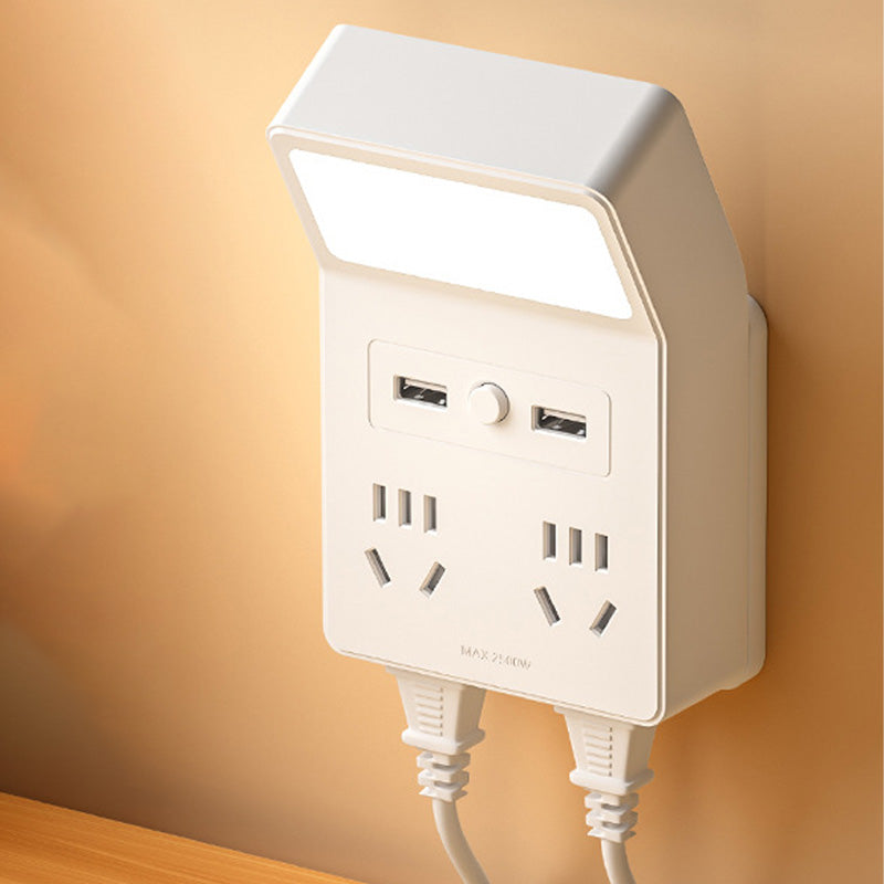 Adaptateur secteur multiport avec bouton d'alimentation indépendant