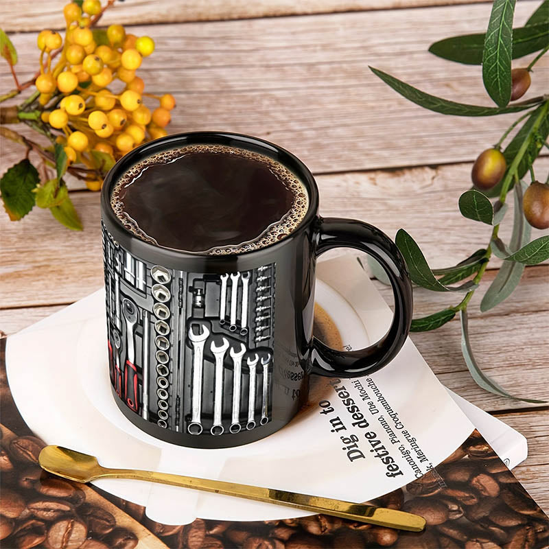 🏆🔨Tasse à café amusante – Coffret à outils pour mécaniciens☕