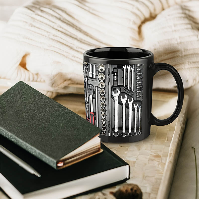 🏆🔨Tasse à café amusante – Coffret à outils pour mécaniciens☕