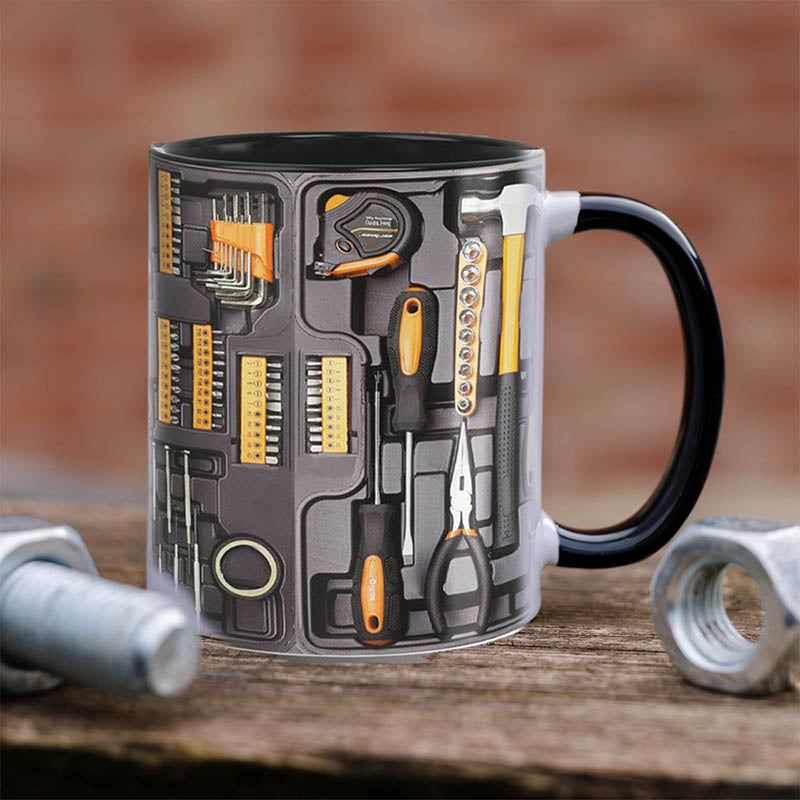 🏆🔨Tasse à café amusante – Coffret à outils pour mécaniciens☕