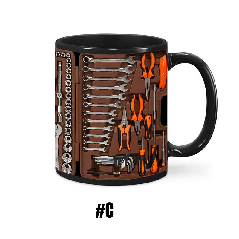 🏆🔨Tasse à café amusante – Coffret à outils pour mécaniciens☕