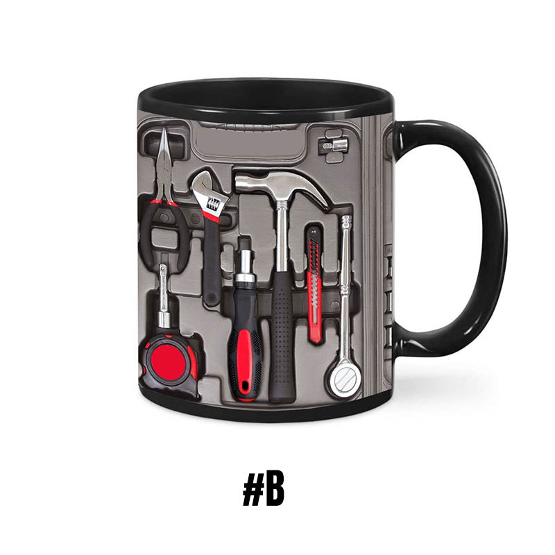 🏆🔨Tasse à café amusante – Coffret à outils pour mécaniciens☕