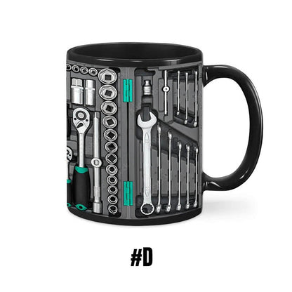 🏆🔨Tasse à café amusante – Coffret à outils pour mécaniciens☕