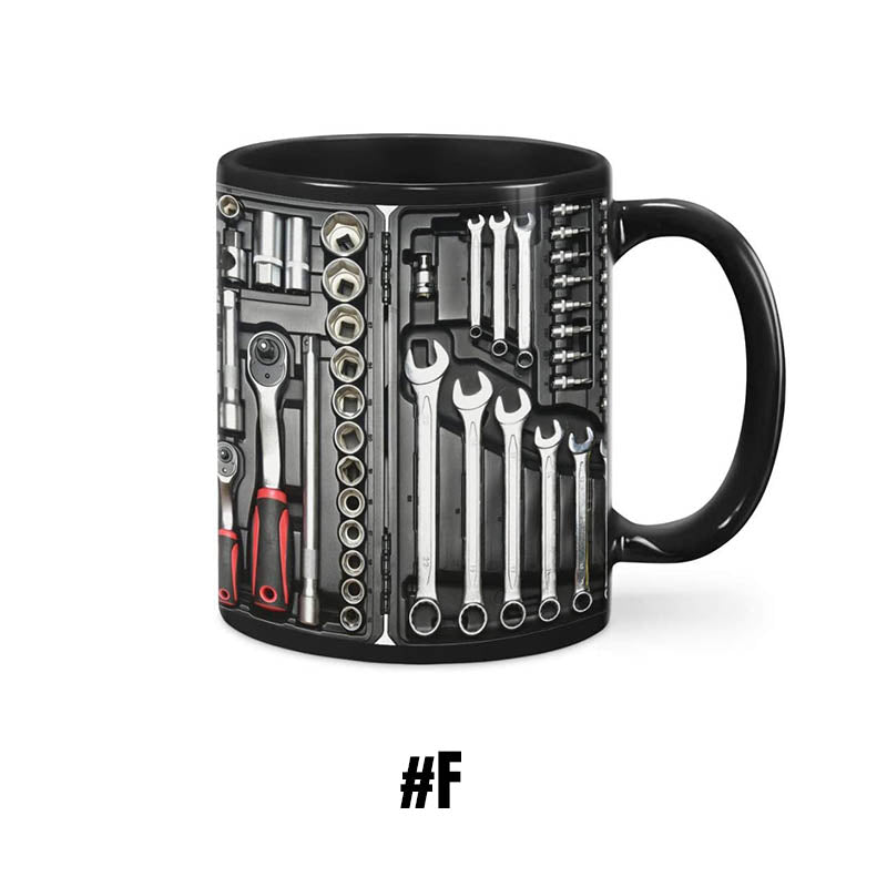 🏆🔨Tasse à café amusante – Coffret à outils pour mécaniciens☕
