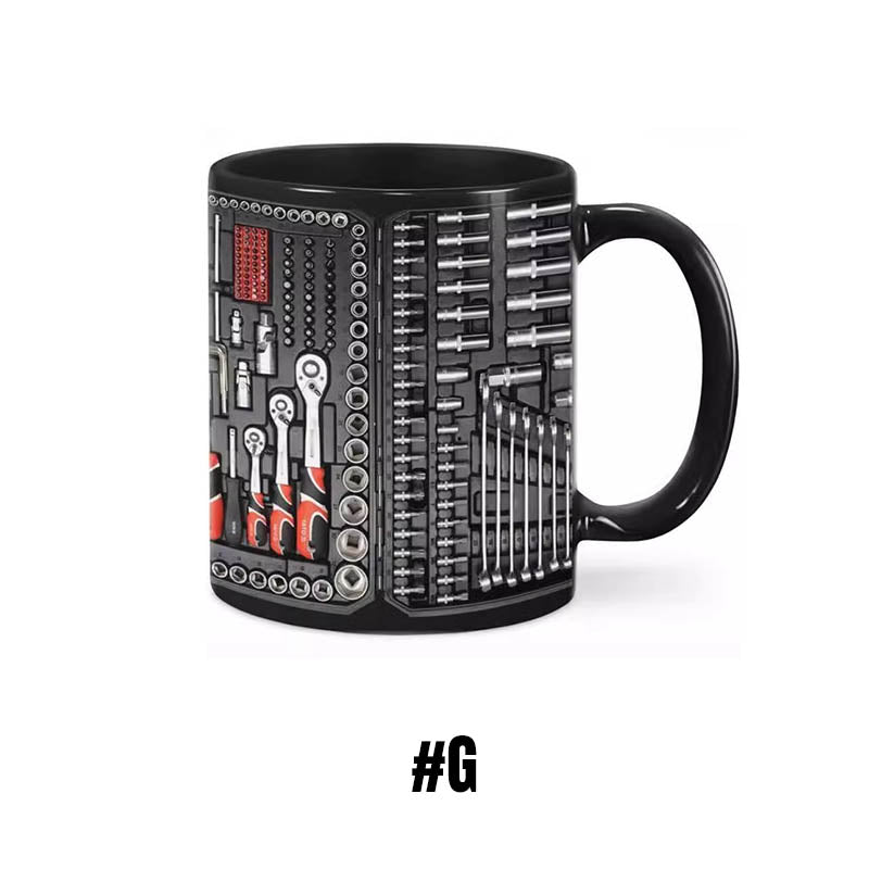 🏆🔨Tasse à café amusante – Coffret à outils pour mécaniciens☕
